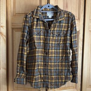 Filson Plaid Button-Up Shirt